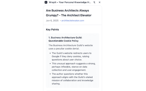 WrapIt – Your Personal Knowledge Hub, Everywhere You Are from Chrome web store to be run with OffiDocs Chromium online WrapIt – Your Personal Knowledge Hub, Everywhere You Are from Chrome web store to be run with OffiDocs Chromium online