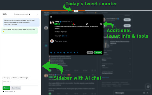 X Ally from Chrome web store to be run with OffiDocs Chromium online X Ally from Chrome web store to be run with OffiDocs Chromium online