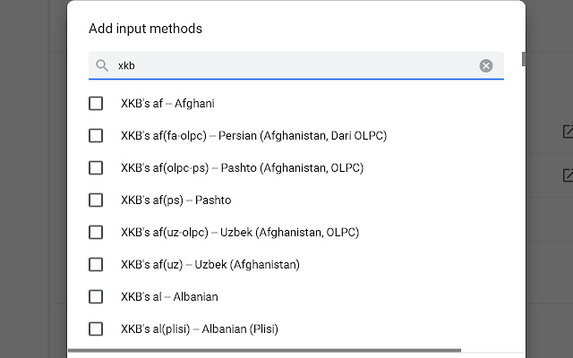 XKB keyboard layouts for Chrome OS from Chrome web store to be run with OffiDocs Chromium online XKB keyboard layouts for Chrome OS from Chrome web store to be run with OffiDocs Chromium online