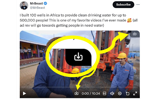X Twitter Video Downloader from Chrome web store to be run with OffiDocs Chromium online X Twitter Video Downloader from Chrome web store to be run with OffiDocs Chromium online