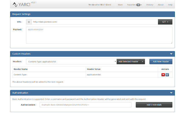 Yet Another REST Client from Chrome web store to be run with OffiDocs Chromium online Yet Another REST Client from Chrome web store to be run with OffiDocs Chromium online