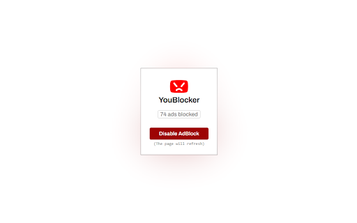YouBlocker from Chrome web store to be run with OffiDocs Chromium online YouBlocker from Chrome web store to be run with OffiDocs Chromium online