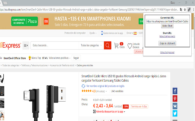 your ShortURL service (pygmy) from Chrome web store to be run with OffiDocs Chromium online your ShortURL service (pygmy) from Chrome web store to be run with OffiDocs Chromium online
