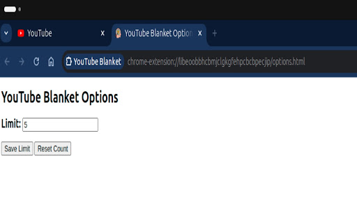 YouTube Blanket from Chrome web store to be run with OffiDocs Chromium online YouTube Blanket from Chrome web store to be run with OffiDocs Chromium online