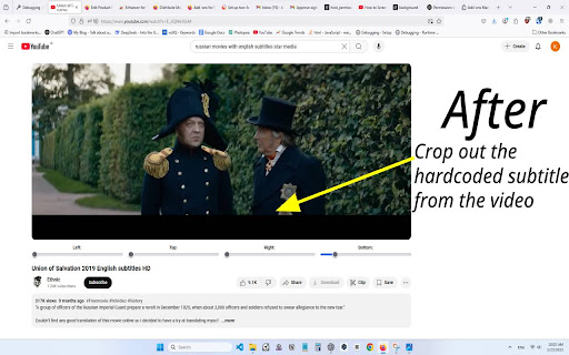 Youtube Crop from Chrome web store to be run with OffiDocs Chromium online Youtube Crop from Chrome web store to be run with OffiDocs Chromium online