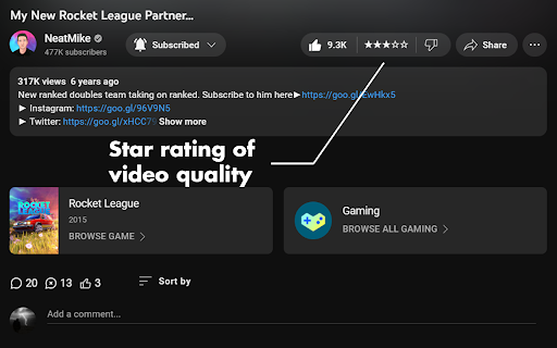 YouTube Enhanced from Chrome web store to be run with OffiDocs Chromium online YouTube Enhanced from Chrome web store to be run with OffiDocs Chromium online