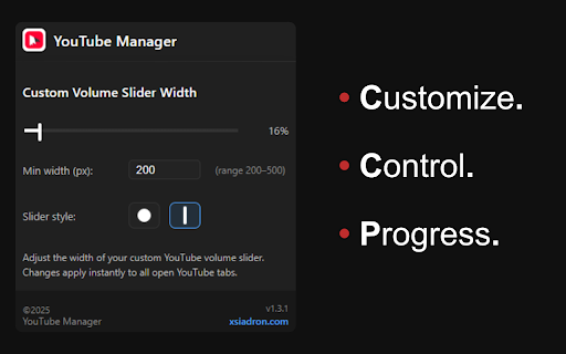 YouTube Manager from Chrome web store to be run with OffiDocs Chromium online YouTube Manager from Chrome web store to be run with OffiDocs Chromium online