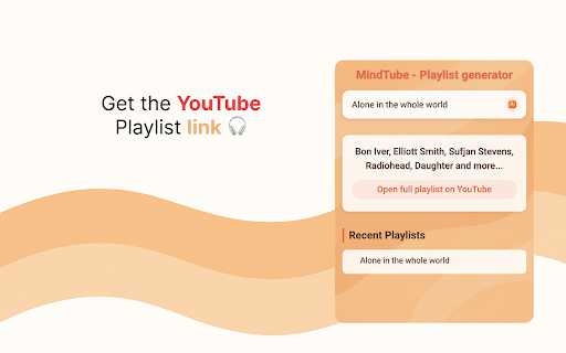 YouTube Playlist AI Generator – MindTube from Chrome web store to be run with OffiDocs Chromium online YouTube Playlist AI Generator – MindTube from Chrome web store to be run with OffiDocs Chromium online