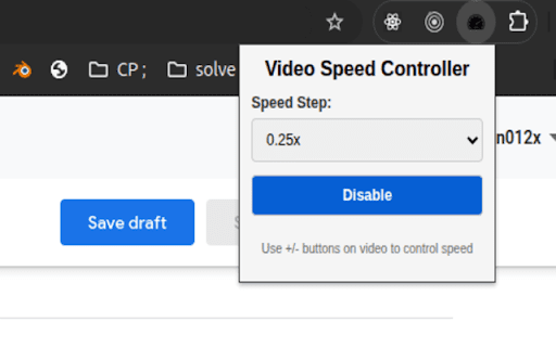 Youtube Video Speed Controller from Chrome web store to be run with OffiDocs Chromium online Youtube Video Speed Controller from Chrome web store to be run with OffiDocs Chromium online