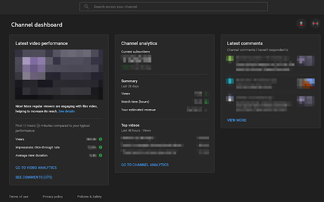 YT Studio Config from Chrome web store to be run with OffiDocs Chromium online YT Studio Config from Chrome web store to be run with OffiDocs Chromium online