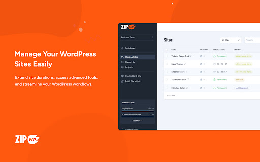 ZipWP Create WordPress Sites in Seconds from Chrome web store to be run with OffiDocs Chromium online ZipWP Create WordPress Sites in Seconds from Chrome web store to be run with OffiDocs Chromium online