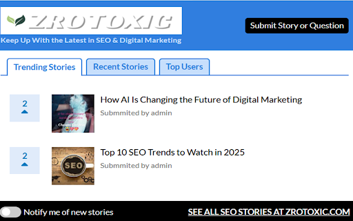 Zrotoxic News from Chrome web store to be run with OffiDocs Chromium online Zrotoxic News from Chrome web store to be run with OffiDocs Chromium online
