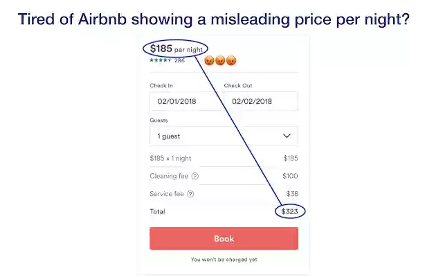 Airbnb Price Per Night Corrector from Chrome web store to be run with OffiDocs Chromium online Airbnb Price Per Night Corrector from Chrome web store to be run with OffiDocs Chromium online