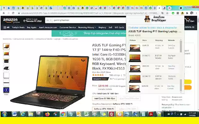 AmaZone DropShipper from Chrome web store to be run with OffiDocs Chromium online AmaZone DropShipper from Chrome web store to be run with OffiDocs Chromium online