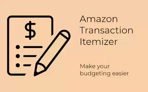 Amazon Transaction Itemizer from Chrome web store to be run with OffiDocs Chromium online Amazon Transaction Itemizer from Chrome web store to be run with OffiDocs Chromium online