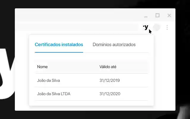 Assinatura Digital no Navegador SyngularID from Chrome web store to be run with OffiDocs Chromium online Assinatura Digital no Navegador SyngularID from Chrome web store to be run with OffiDocs Chromium online