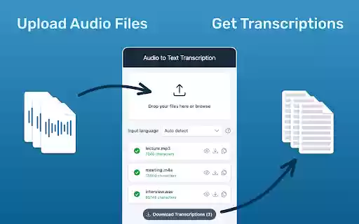 Audio to Text Transcription from Chrome web store to be run with OffiDocs Chromium online Audio to Text Transcription from Chrome web store to be run with OffiDocs Chromium online