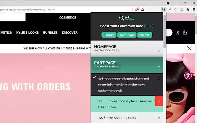 Audit Your Store from Chrome web store to be run with OffiDocs Chromium online Audit Your Store from Chrome web store to be run with OffiDocs Chromium online