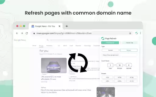 Auto Refresh Page Monitor from Chrome web store to be run with OffiDocs Chromium online Auto Refresh Page Monitor from Chrome web store to be run with OffiDocs Chromium online
