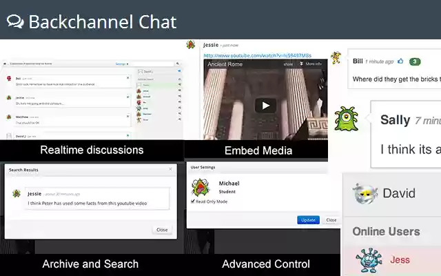 BackChannel Chat from Chrome web store to be run with OffiDocs Chromium online BackChannel Chat from Chrome web store to be run with OffiDocs Chromium online