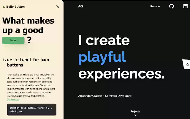 Belly Button from Chrome web store to be run with OffiDocs Chromium online Belly Button from Chrome web store to be run with OffiDocs Chromium online