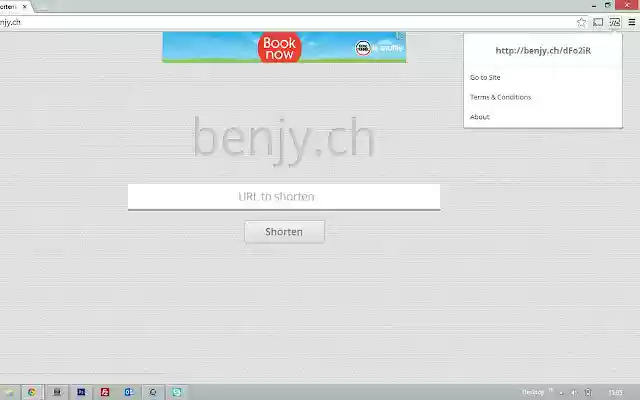 BENJY.CH URL Shortener from Chrome web store to be run with OffiDocs Chromium online BENJY.CH URL Shortener from Chrome web store to be run with OffiDocs Chromium online