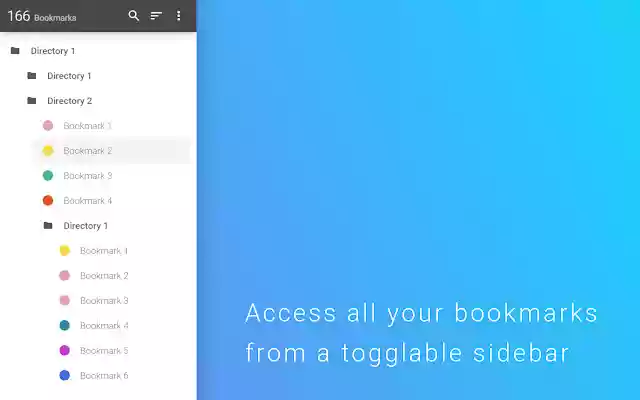 Bookmark Sidebar from Chrome web store to be run with OffiDocs Chromium online Bookmark Sidebar from Chrome web store to be run with OffiDocs Chromium online