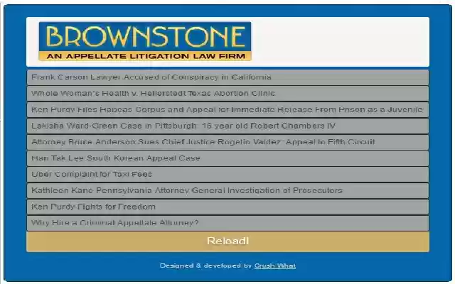 Brownstone Law Blog Extension from Chrome web store to be run with OffiDocs Chromium online Brownstone Law Blog Extension from Chrome web store to be run with OffiDocs Chromium online