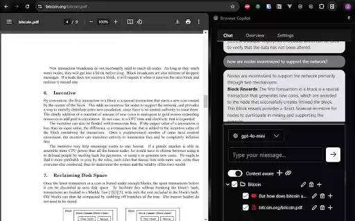 Browser Copilot: Unlimited Assistant with ChatGPT, Claude, and Groq! from Chrome web store to be run with OffiDocs Chromium online Browser Copilot: Unlimited Assistant with ChatGPT, Claude, and Groq! from Chrome web store to be run with OffiDocs Chromium online