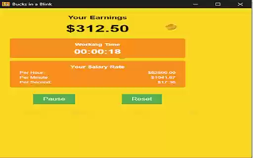Bucks in a Blink from Chrome web store to be run with OffiDocs Chromium online Bucks in a Blink from Chrome web store to be run with OffiDocs Chromium online