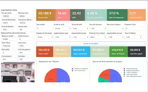 Calculatrice Immobilière from Chrome web store to be run with OffiDocs Chromium online Calculatrice Immobilière from Chrome web store to be run with OffiDocs Chromium online