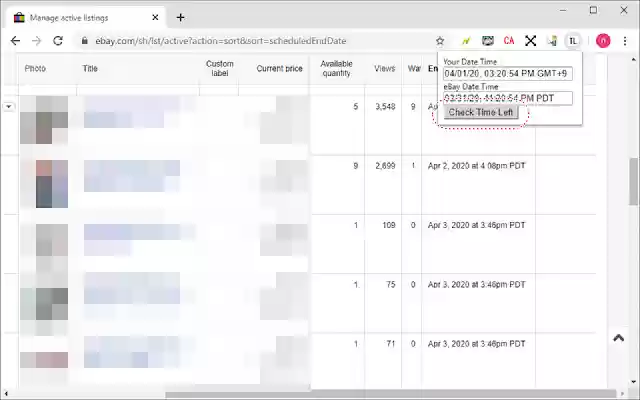 Check Time Left V1 from Chrome web store to be run with OffiDocs Chromium online Check Time Left V1 from Chrome web store to be run with OffiDocs Chromium online