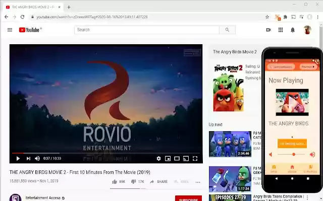 Chrome Remote Listener from Chrome web store to be run with OffiDocs Chromium online Chrome Remote Listener from Chrome web store to be run with OffiDocs Chromium online
