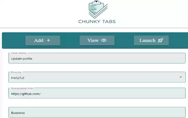 Chunky Tabs from Chrome web store to be run with OffiDocs Chromium online Chunky Tabs from Chrome web store to be run with OffiDocs Chromium online