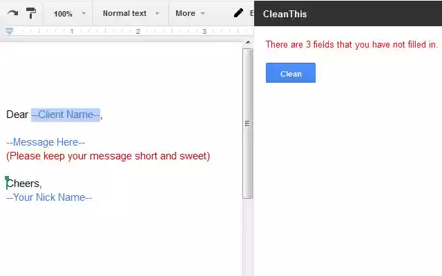 CleanThis from Chrome web store to be run with OffiDocs Chromium online CleanThis from Chrome web store to be run with OffiDocs Chromium online