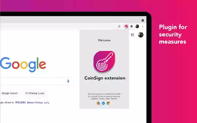 CoinSign extension from Chrome web store to be run with OffiDocs Chromium online CoinSign extension from Chrome web store to be run with OffiDocs Chromium online