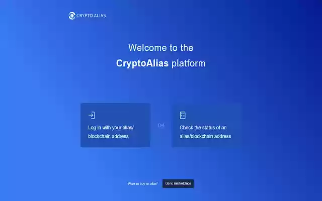CryptoAlias from Chrome web store to be run with OffiDocs Chromium online CryptoAlias from Chrome web store to be run with OffiDocs Chromium online