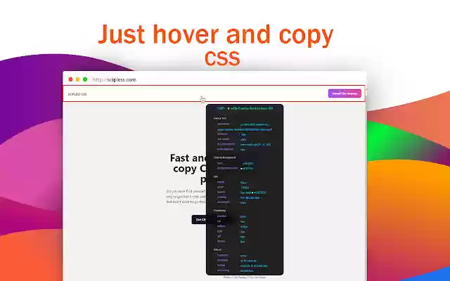 CSS Scanner from Chrome web store to be run with OffiDocs Chromium online CSS Scanner from Chrome web store to be run with OffiDocs Chromium online