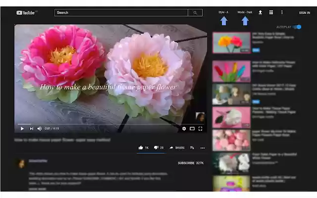 Dark Theme for YouTube™ from Chrome web store to be run with OffiDocs Chromium online Dark Theme for YouTube™ from Chrome web store to be run with OffiDocs Chromium online