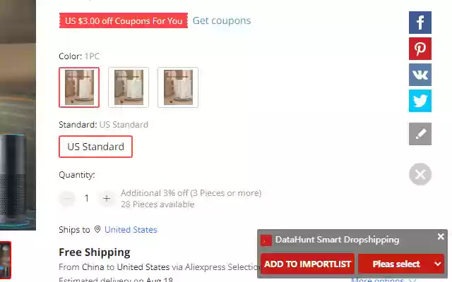 DataHunt Smart Dropshipping from Chrome web store to be run with OffiDocs Chromium online DataHunt Smart Dropshipping from Chrome web store to be run with OffiDocs Chromium online