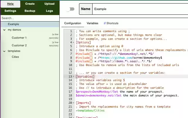 DemoMonkey from Chrome web store to be run with OffiDocs Chromium online DemoMonkey from Chrome web store to be run with OffiDocs Chromium online