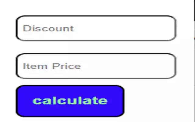 Discount Calc from Chrome web store to be run with OffiDocs Chromium online Discount Calc from Chrome web store to be run with OffiDocs Chromium online