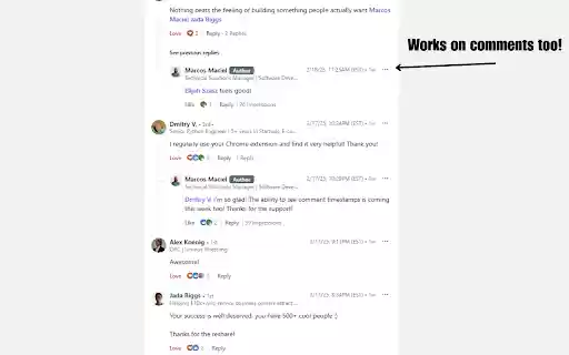 Display LinkedIn Post Date and Time from Chrome web store to be run with OffiDocs Chromium online Display LinkedIn Post Date and Time from Chrome web store to be run with OffiDocs Chromium online