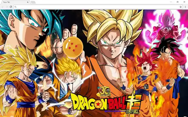 Dragon Ball Super DBZ New Tab Page from Chrome web store to be run with OffiDocs Chromium online Dragon Ball Super DBZ New Tab Page from Chrome web store to be run with OffiDocs Chromium online