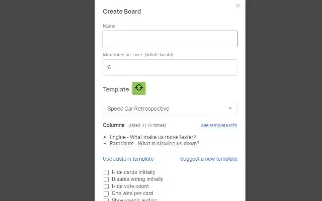 EasyRetro template roller from Chrome web store to be run with OffiDocs Chromium online EasyRetro template roller from Chrome web store to be run with OffiDocs Chromium online