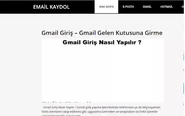 EmailKaydol.Mobi from Chrome web store to be run with OffiDocs Chromium online EmailKaydol.Mobi from Chrome web store to be run with OffiDocs Chromium online