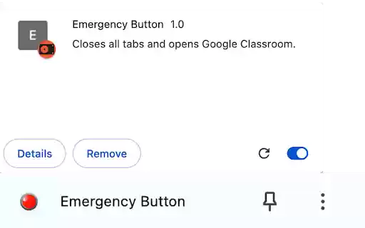Emergency Button from Chrome web store to be run with OffiDocs Chromium online Emergency Button from Chrome web store to be run with OffiDocs Chromium online