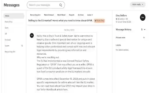 Etsy Convo Saver from Chrome web store to be run with OffiDocs Chromium online Etsy Convo Saver from Chrome web store to be run with OffiDocs Chromium online