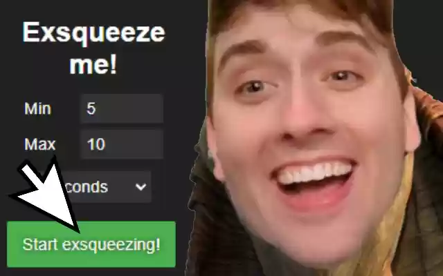 Exsqueeze me! from Chrome web store to be run with OffiDocs Chromium online Exsqueeze me! from Chrome web store to be run with OffiDocs Chromium online