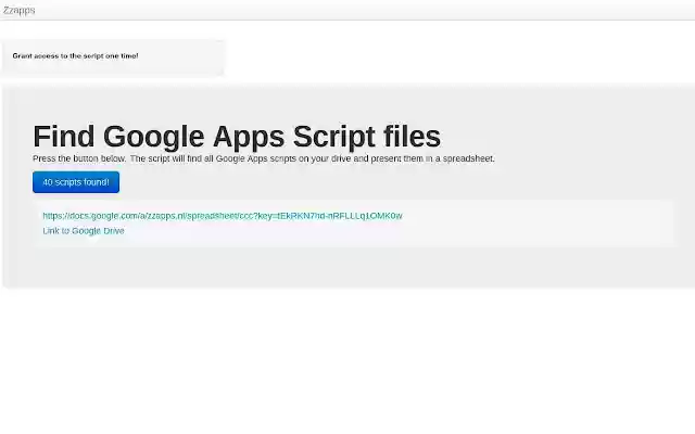 FindScripts from Chrome web store to be run with OffiDocs Chromium online FindScripts from Chrome web store to be run with OffiDocs Chromium online